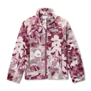 Columbia Benton Springs™ Ii Printed Fleece Met Volledige Rits Antique Mauve Primroses