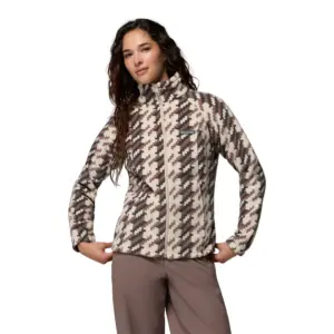 Columbia Benton Springs™ Printed Fleece Met Volledige Rits Dark Stone / Twills