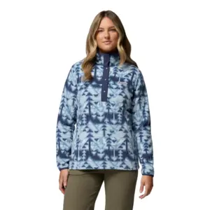 Columbia Benton Springs™ Printed Snap Fleece Met Halve Rits Rainy Day / Sketchup