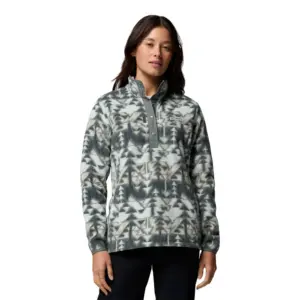 Columbia Benton Springs™ Printed Snap Fleece Met Halve Rits Sedona Sage / Sketchup