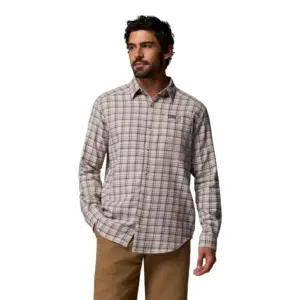 Columbia Cornell Woods™ Overhemd Met Lange Mouwen Dark Stone Cozy Check