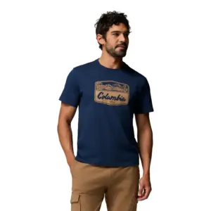 Columbia Csc™ Seasonal Graphic T-shirt Met Korte Mouwen Marineblauw