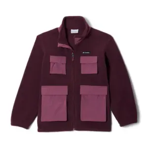 Columbia Jasper Ridge™ Pebbled Fleece Met Volledige Rits Moonvista / Antique Mauve