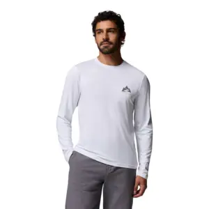 Columbia Parsons Point™ Graphic T-shirt Met Lange Mouwen Wit