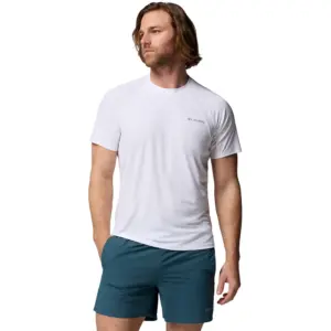 Columbia Stealth Spring™ T-shirt Met Korte Mouwen Wit