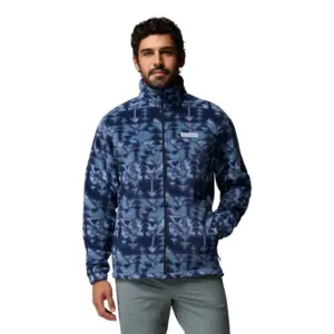 Columbia Steens Mountain™ Printed Fleece Met Volledige Rits Marineblauw