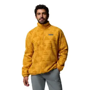 Columbia Timber Crest™ Mtr Fleece Met Halve Rits Squash / Geomix Tonal