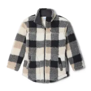 Columbia West Bend™ Printed Fleece Met Volledige Rits Dark Stone Multibuff