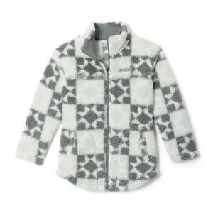 Columbia West Bend™ Printed Fleece Met Volledige Rits Tea Light Cozy Quilt