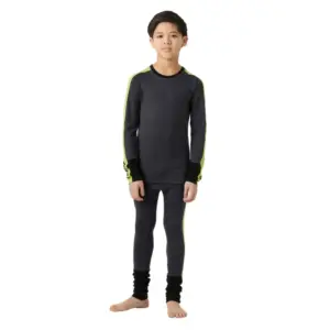 Helly Hansen Lifa Merino Midweight Lange Mouwen Basislaagset Grijs