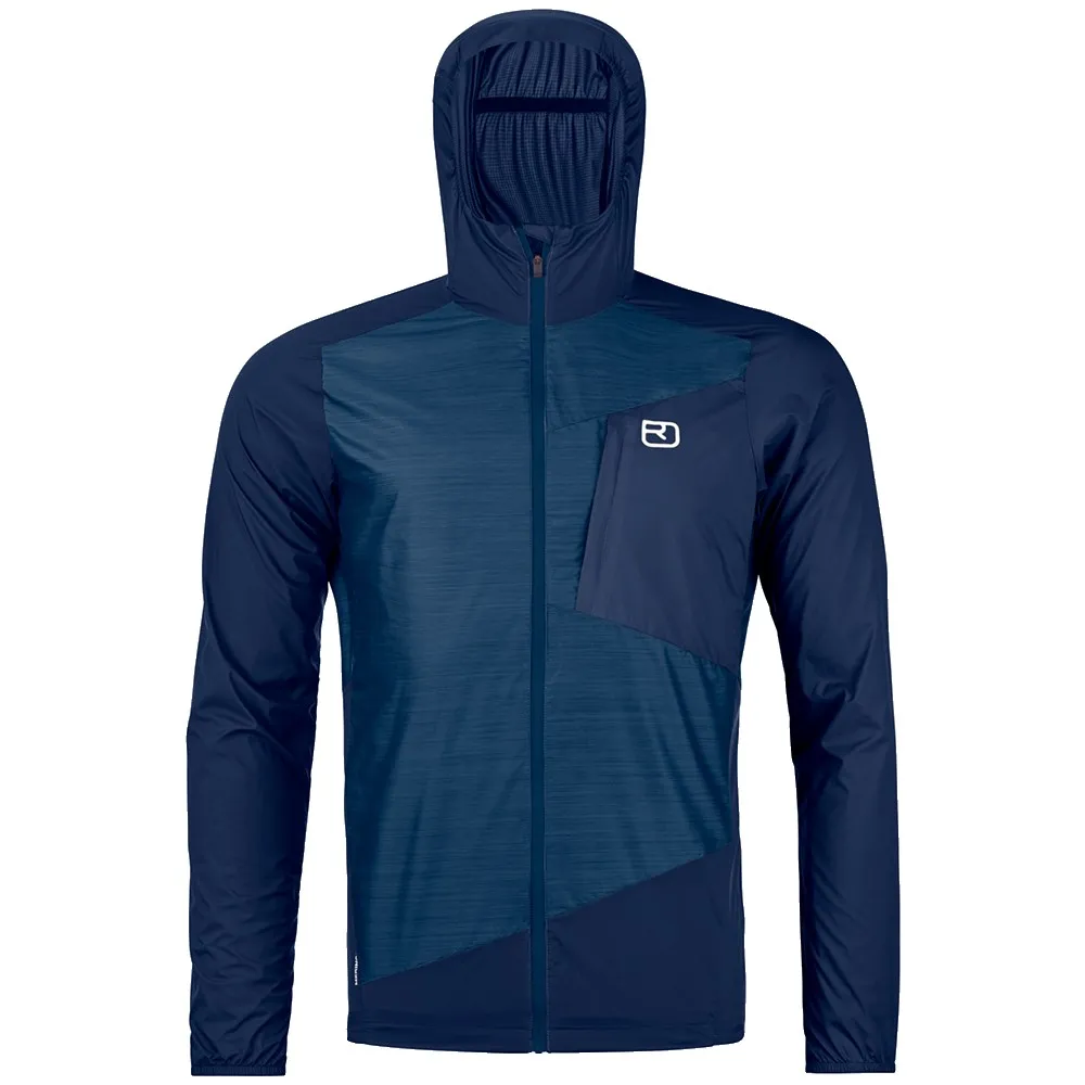 Ortovox Trace Windbreaker Jas Blauw