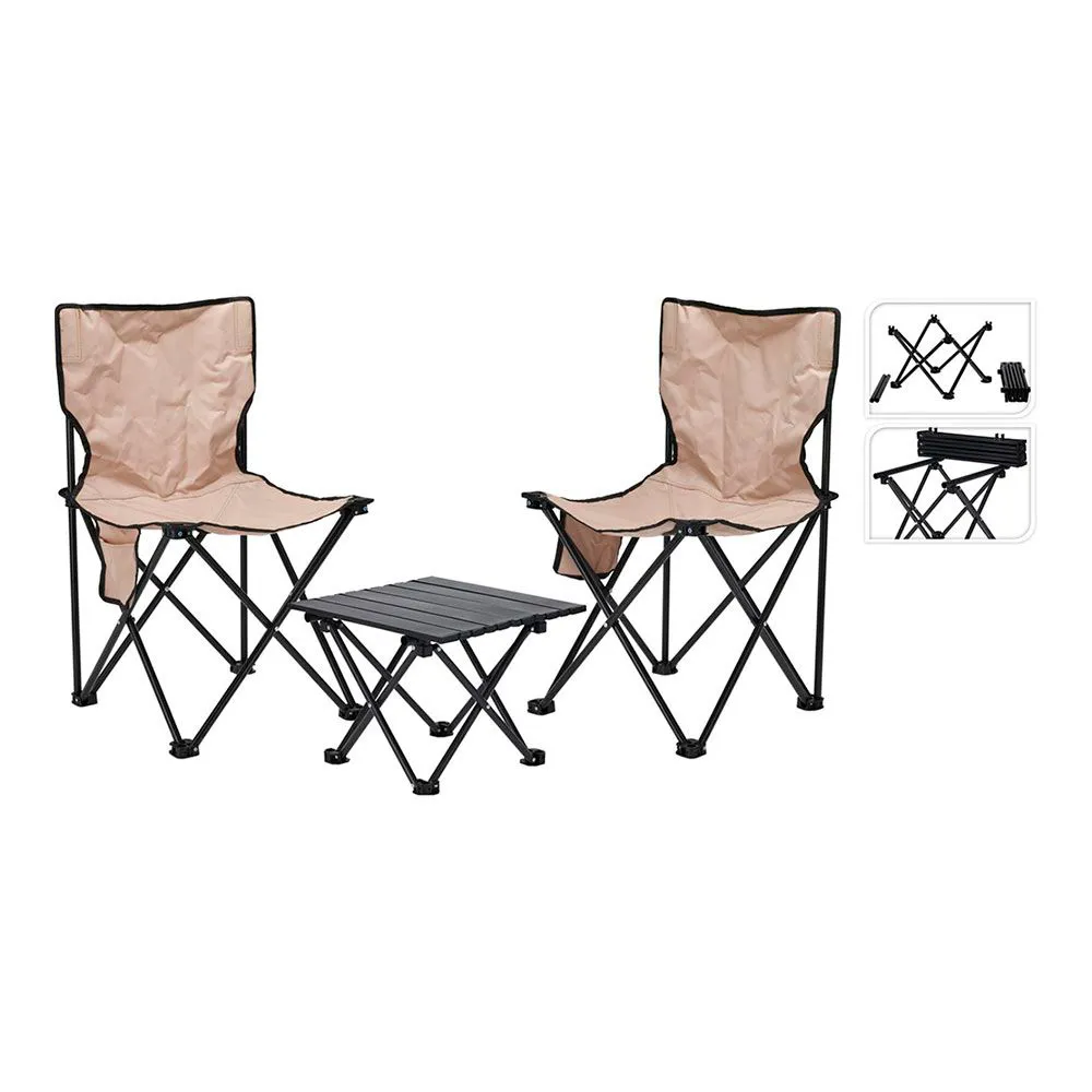 Redcliffs Tafel-en Stoelenset Bruin