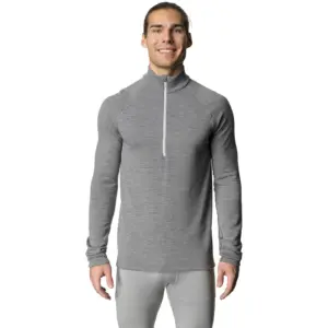 Houdini Desoli Thermal Ii Sweatshirt Met Halve Rits Grijs