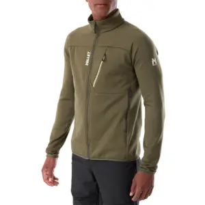 Millet Seneca Fleece Met Volledige Rits Grape Leaf