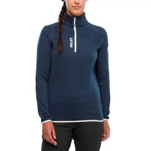 Millet Seneca Fleece Met Halve Rits Saphier