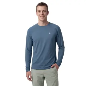 Siroko Nahuel T-shirt Met Lange Mouwen Blauw