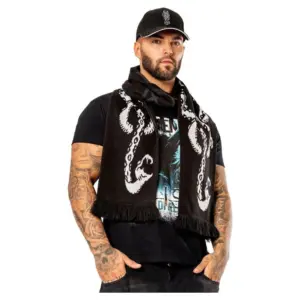 Cid Harry Potter Dark Arts Spell Long Length Nekwarmer Zwart