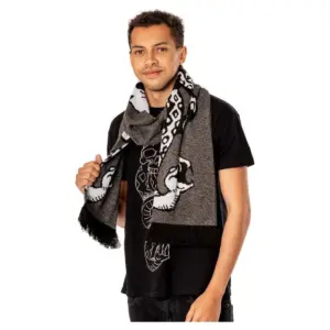 Cid Harry Potter Dark Arts Spell Long Length Nekwarmer Grijs