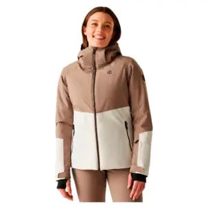 Dare2b Flurry Ii Jas Gerenoveerd Pine Bark / Egret
