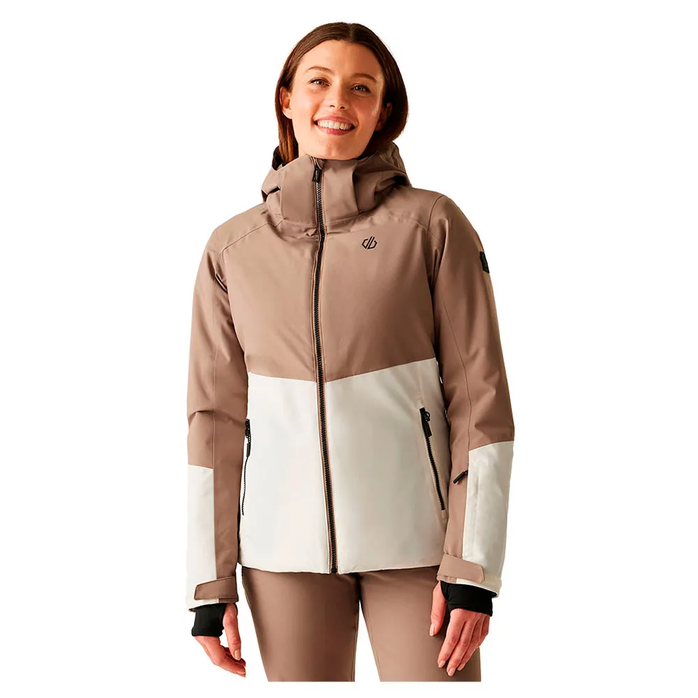 Dare2b Flurry Ii Jas Gerenoveerd Pine Bark / Egret