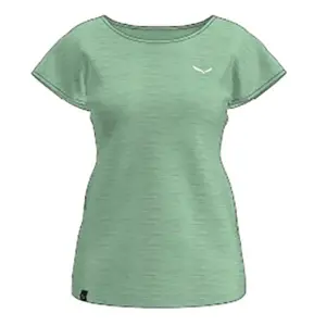 Salewa Puez Melange Dry T-shirt Met Korte Mouwen Groen