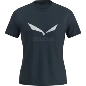 Salewa Solidlogo Dry T-shirt Met Korte Mouwen Blueberry