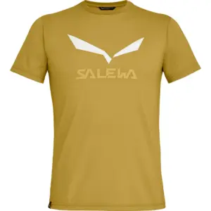 Salewa Solidlogo Dry T-shirt Met Korte Mouwen Olijf