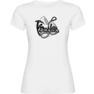 Kruskis Logo Climb T-shirt Met Korte Mouwen Gerenoveerd Wit