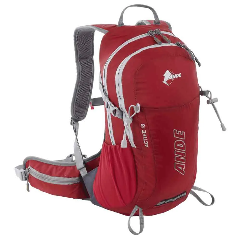 Ande Active 18 Rugzak Zilver