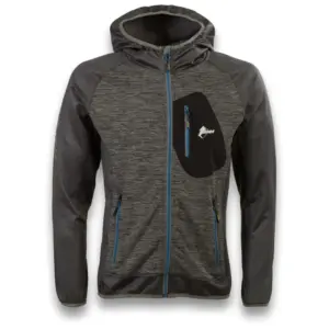 Ande Bregaglia Fleece Met Volledige Rits Antraciet