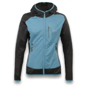 Ande Bregaglia Fleece Met Volledige Rits Blauw