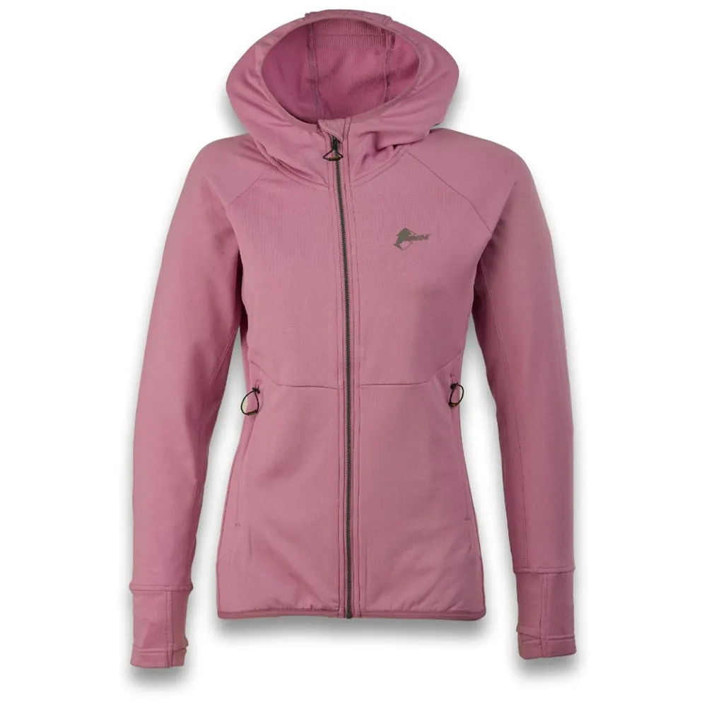Ande Eccles Fleece Met Volledige Rits Crocus