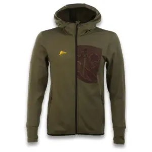Ande Eccles Fleece Met Volledige Rits Groen
