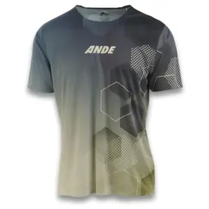 Ande Kima T-shirt Met Korte Mouwen Petroleum