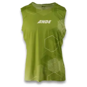 Ande Kima Mouwloos T-shirt Groen