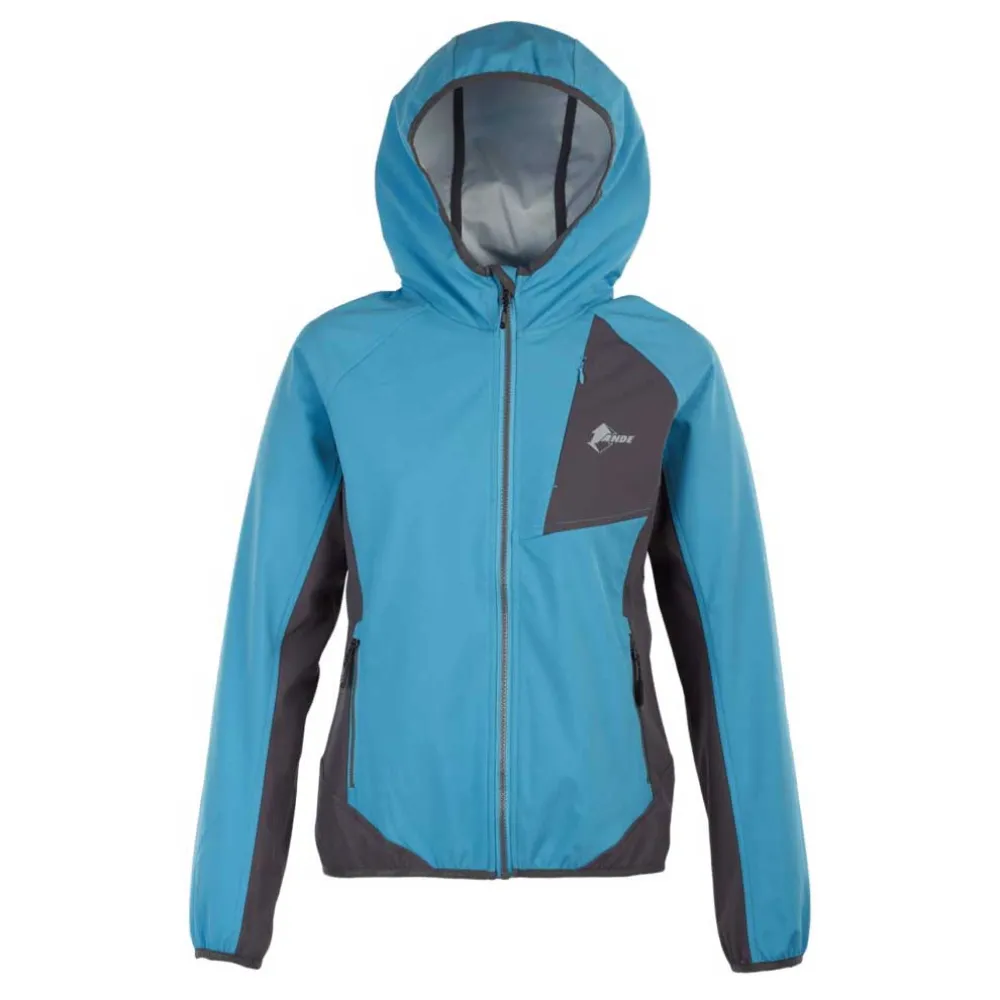 Ande Lagorai Softshelljack Blauw