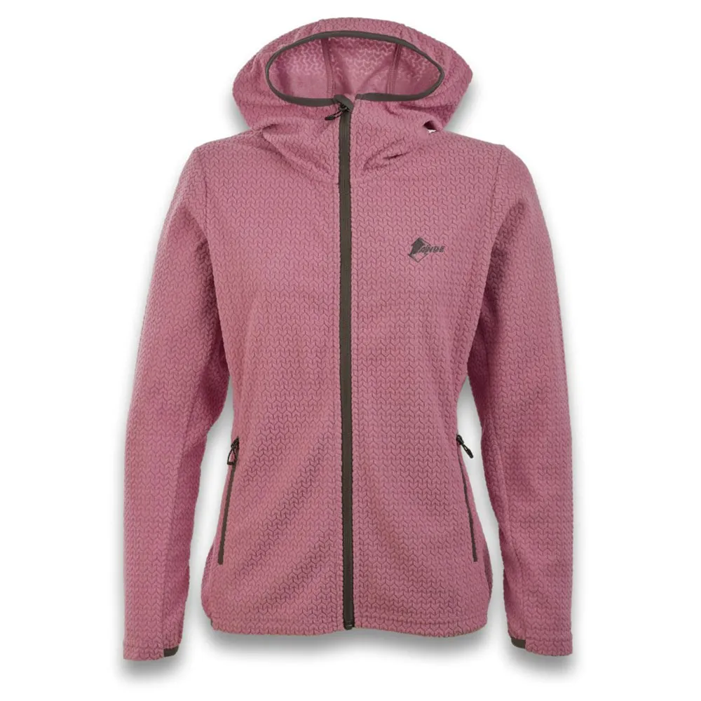 Ande Marmolada Fleece Met Volledige Rits Crocus