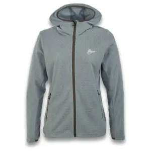 Ande Marmolada Fleece Met Volledige Rits Blauw