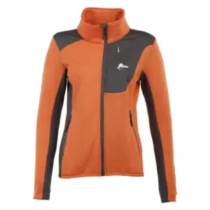 Ande New Averta Fleece Met Volledige Rits Antraciet
