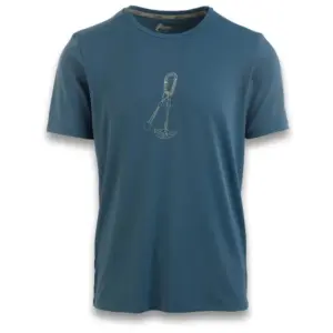 Ande New The Nose T-shirt Met Korte Mouwen Petroleum