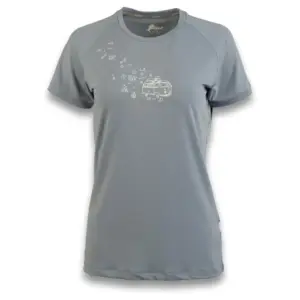 Ande New Van T-shirt Met Korte Mouwen Blauw