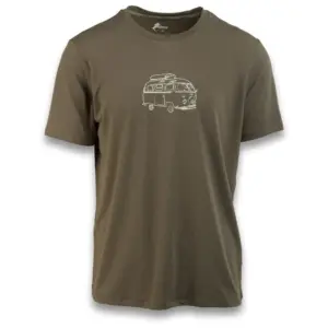 Ande New Van T-shirt Met Korte Mouwen Groen