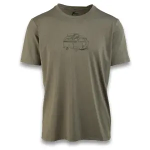 Ande New Van T-shirt Met Korte Mouwen Grijs