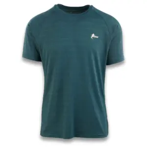 Ande Omio Tec T-shirt Met Korte Mouwen Petroleum