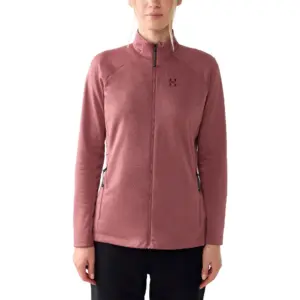 Haglofs Korp Mid Sweatshirt Met Rits Misty Mauve