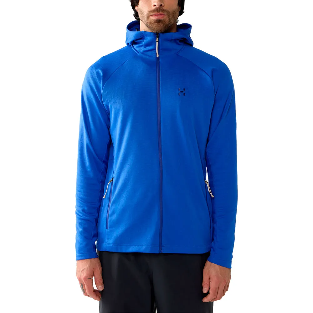 Haglofs Korp Mid Sweatshirt Met Rits Blauw