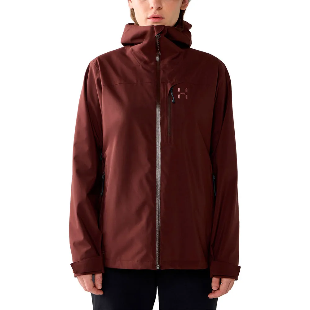 Haglofs Ozka Proof Jas Maroon Trail
