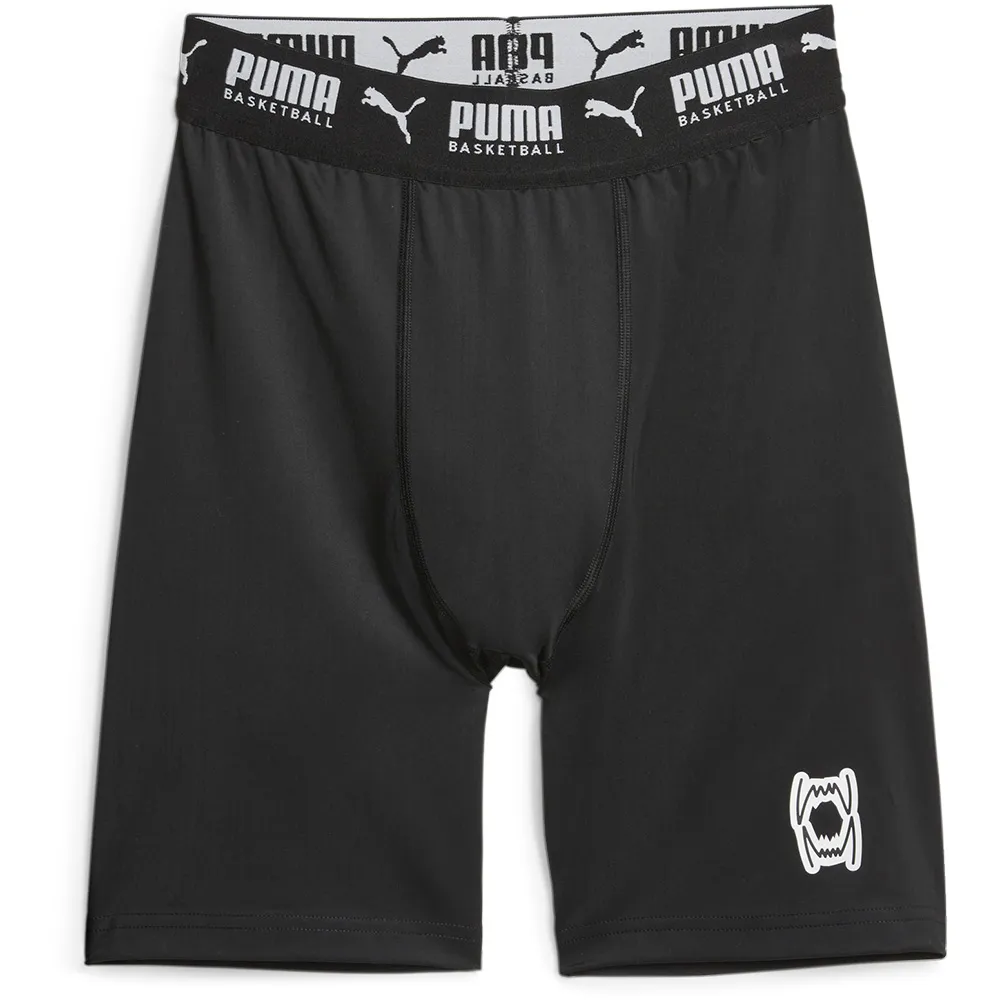 Puma Hoops Team Short Baselayer Basislaag Shorts Zwart