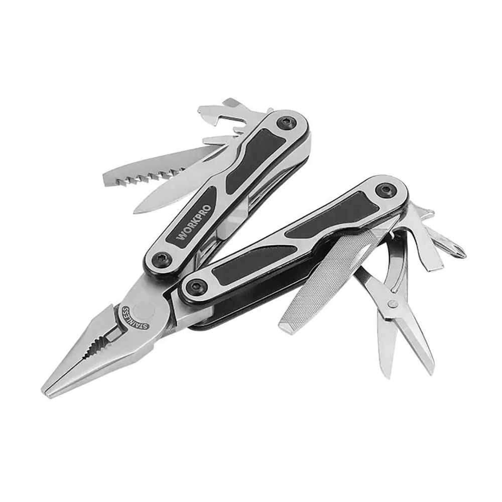 Workpro 15-in-1 Multitool Zilver