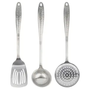 San Ignacio Origen Keukengereiset 3 Stukken Zilver